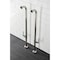Aqua Vintage AE810S6DKL Freestanding Tub Supply Line, Polished Nickel AE810S6DKL - alternate 2